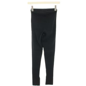 AURALEE HIGH GAUGE RIB SLIT TIGHTS リブニットパンツ レギンス トレンカ イージー スリット