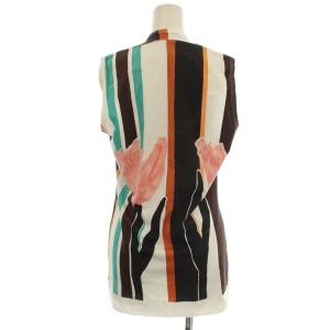 MARNI タンクトップ S15THMAB17P03SCN37 花柄 ノースリーブ カットソー 38 白 ホワイト