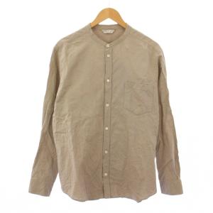 23SS バンドカラーフェイクシャツ 3 グレージュ 0231-U6071-1058