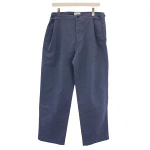 セラードアー Cellar Door ワイドワークパンツ ボタンフライ 1 ブルー 1114-343-8275
