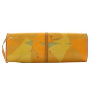 LOUIS VUITTON ヴェルニ ポシェットフルール ショルダーバッグ 黄 イエロー M91117 /AN14 OH