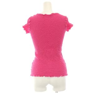 me ISSEY MIYAKE カリフラワーシワ加工カットソー Tシャツ 半袖 ピンク MI62FK949 /HN