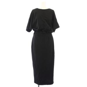 Bohdana Dress ワンピース ロング 半袖 S 黒 ブラック D14286-4561 /TK