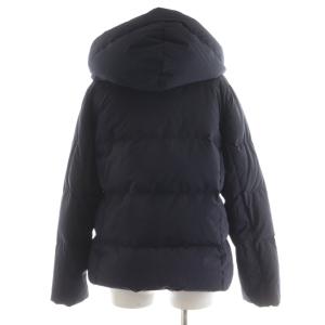 PLST ダウンジャケット フード アウター M 紺 ネイビー 12-8404014 /AN47