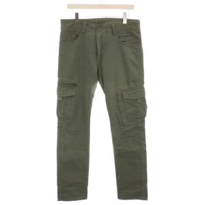 カーゴパンツ ストレート W30 カーキ /YM