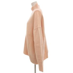 23区 22AW ウールカシミヤブレンドスタンドネックニット セーター 長袖 38 ピンク KRWONW1553