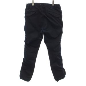 nonnative アドベンチャー イージーリブパンツ テーパードフィット ポリツイル オーバーダイ ジップフライ 2 紺