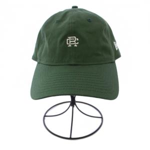 NEW ERA 9TWENTY MINI MONOGRAM CAP キャップ 帽子 キャンバス ロゴ F 緑 24095071042130