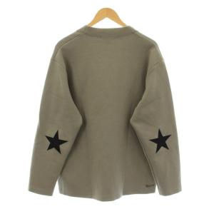 SOPHNET. 22AW TECH KNIT STAR ELBOW PATCHED CARDIGAN カーディガン 長袖