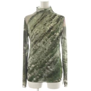 22AW CAMILA SHEER CUT TOP カットソー 長袖 総柄 ハイネック シースルー シアー