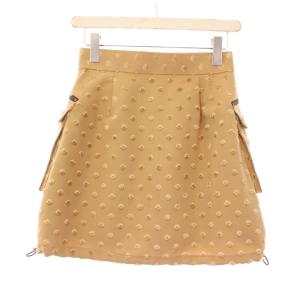 CHERIE ドットカーゴキュロットスコート スカート タイト ミニ M ベージュ SL163030804 /KH