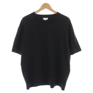 Tシャツ カットソー コットン 半袖 XL 黒 /YM