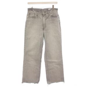 THE TAYLOR SILVER DESTROY デニムパンツ ジーンズ ワイドフレアシルエット USED加工