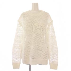 25SS FAREA コットンヤーンニット M ホワイト