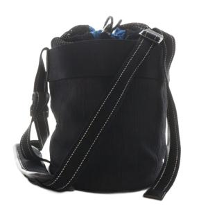 ショルダーバッグ ブラック ブルー