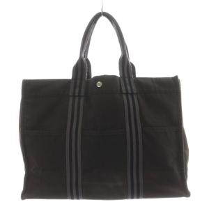 フールトゥ GM トートバッグ ハンドバッグ ショルダーバッグ キャンバス 黒 ブラック /AN7 OH