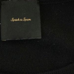 Spick&Span ウォッシャブルウールフレアースリーブプルオーバー ニット 21080200431040 セーター F 黒