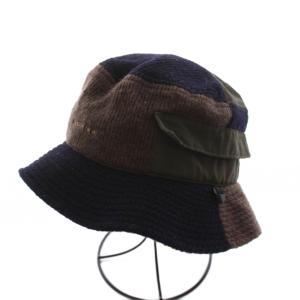 IN MY POCKET バケットハット 帽子 つば広 ウール 黒 茶 カーキ JUN01966 /YM