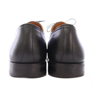 SCOTCH GRAIN SCOTCHGRAIN ビジネスシューズ レースアップ ローヒール レザー 25.5cm 黒 ブラック /BB