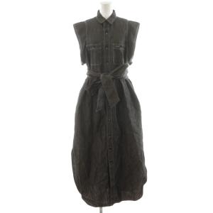 24SS CHAMBRAY DRESS ワンピース リネン