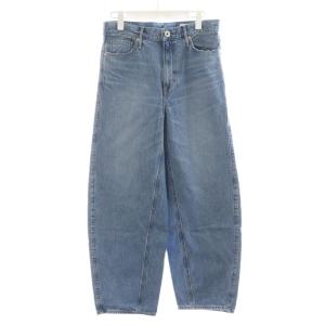 25SS THE DONA ミッドライズバルーンデニムパンツ ジーンズ ジーパン Gパン 24 青 ブルー