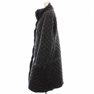HaaT イッセイミヤケ キルティングコート 中綿 アウター 2 黒 HA21FA505 /YM
