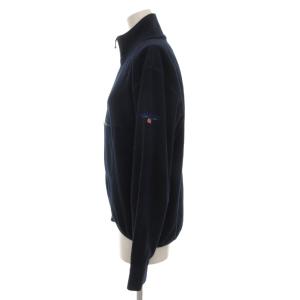 POLO SPORT ハーフジッププルオーバー フリースジャケット ロゴ刺繍 M 紺 ネイビー /GV