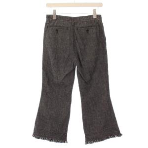 Tao AD2003 ワークパンツ フリンジ リネン S グレー TM-P032 /TK