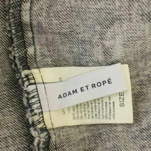 Adam et Rope' 21AW 変形デニムブルゾン GAL-01030-A デニム ジャケット F 黒 ブラック /G