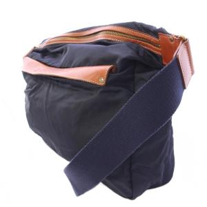 Felisi 17-64 ショルダーバッグ ナイロン ネイビー ブラウン