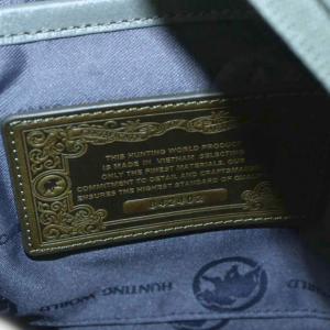 HUNTING WORLD ディスカバー ボディバッグ ライトグリーン