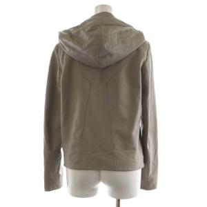 Helmut Lang WASHD LMBSKN HOODE LTH JK