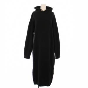 Sweat Dress スウェットドレス ワンピース パーカー マキシ ロング 長袖 裏起毛 サイドファスナー