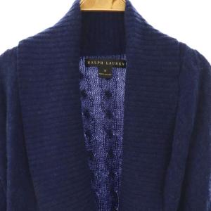 RALPH LAUREN ニット セーター カシュクール カシミヤ M ネイビー /ES