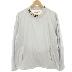 ORANGE LABEL ハイネックスニード プルオーバーブルゾン トレーナー ゴルフウェア ナイロン