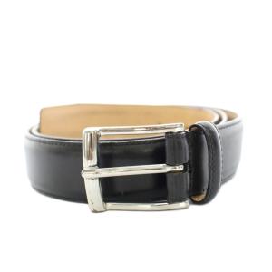 ベルト ハトメ レザー 36 黒 ブラック /YT