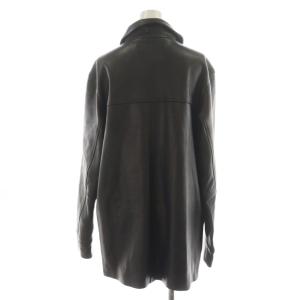 Shinzone LEATHER MALIN JACKET F0 ブラック