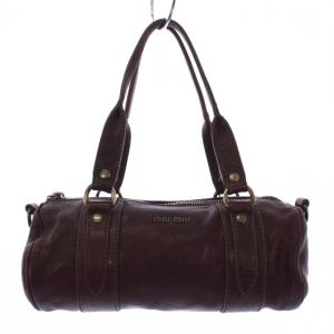 NAPPA HOLLY ハンドバッグ ブラウン RR1129