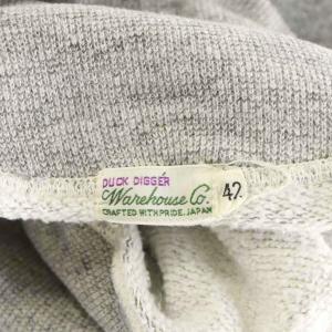 WAREHOUSE スウェット トレーナー 長袖 ハイネック コットン 42 グレー /AN39