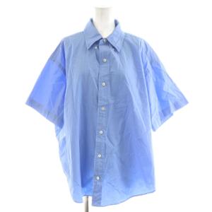 ハーフスリーブダディシャツ HALF SLEEVES DADDY SHIRT ブラウス 半袖 コットン