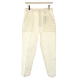 ベイカーパンツ BAKER PANTS スラックス ジップフライ タグ付き 38 白 ホワイト 15AMSPA18