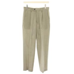 22年 ハイツイストサマーウールオックスフォードトラウザー High Twist Summer Wool