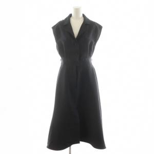 テーラードワンピース 38 ブラック C-OP-1/2