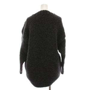 TODAYFUL Hand Knit Cardigan ハンドニット カーディガン 長袖 38 グレー 黒 11720505