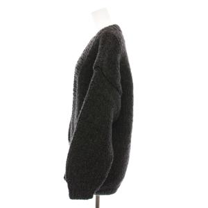 TODAYFUL Hand Knit Cardigan ハンドニット カーディガン 長袖 38 グレー 黒 11720505