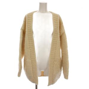 Hand Knit Cardigan ハンドニット カーディガン 長袖 38 白 11720505 /YM