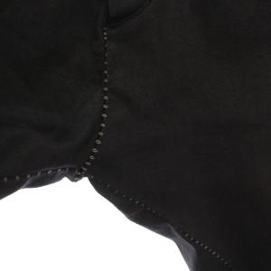 incarnation コットンエラスタン ステッチ デニムパンツ XS ブラック