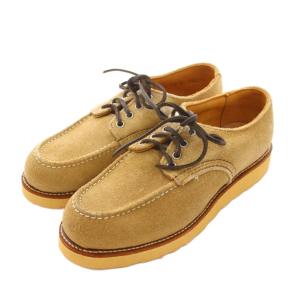 クラシックモック ワーク オックスフォード ブーツ 7.5 D ベージュ 8079