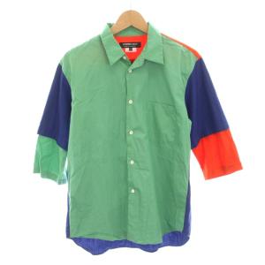 AD2020 シャツ コットン 半袖 M マルチカラー DG-B041 /YM