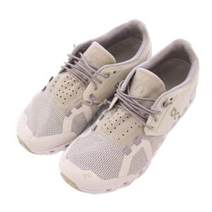 ON cloud 5 クラウド5 ローカットスニーカー シューズ メッシュ ロゴ グレー 白 ホワイト /BB